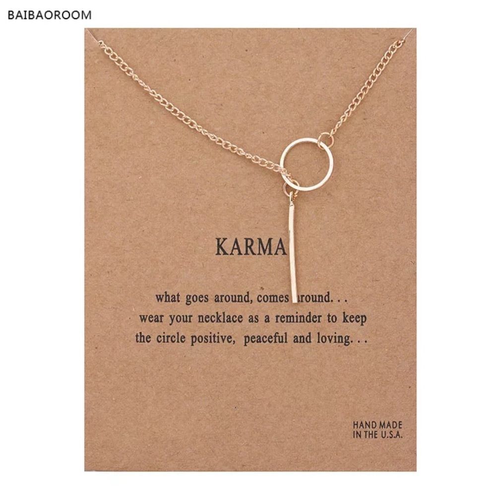 Sanwony Hot Women Chic Y Shaped Necklace Circle La - Picture 1 of 2